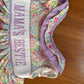 Premium Collection Mama's Bestie Hand Smocked Purple Floral Short Set Ambabie
