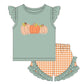 Green Pumpkin Applique Collection- Eta August Boyis