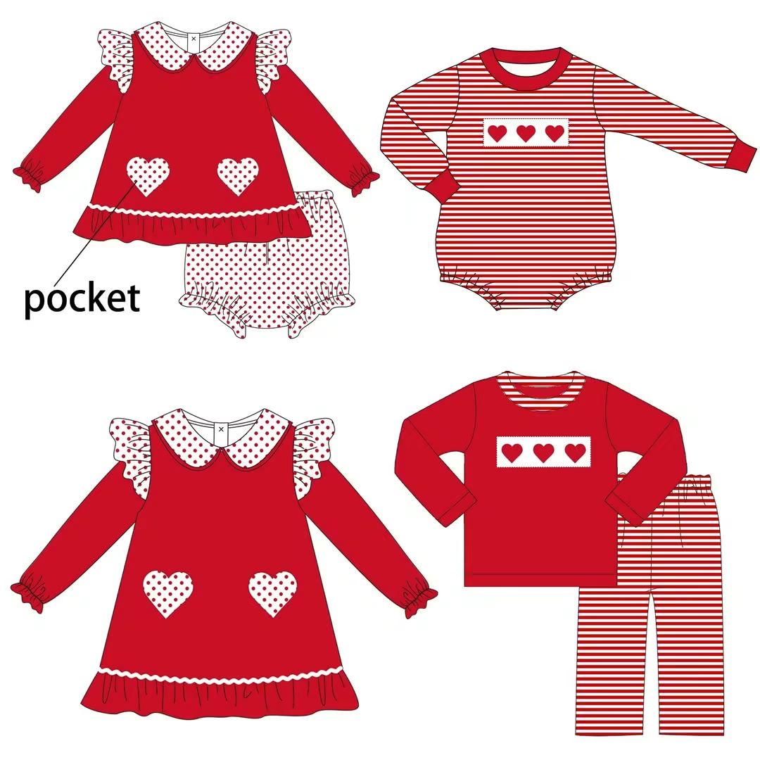 Love Hearts Embroidery Collection - ETA January Boyis