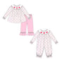 Pink Hearts Polka Dot Embroidery Collection - ETA January Boyis