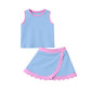 Color Block Skort Set - Eta August southernsweetpea