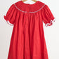 Red Candy Handsmocked Dress Honeydew