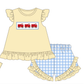 Yellow Fire Fighter Collection - Girl 2 Pc Set - eta July Boyis