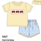 Yellow Fire Fighter Collection - Boy 2 Pc Set - eta July Boyis