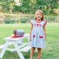 Bayou Boil Ruffle Pocket Dress Smock Candy