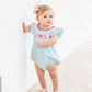 En Pointe Girl Bubble Smock Candy