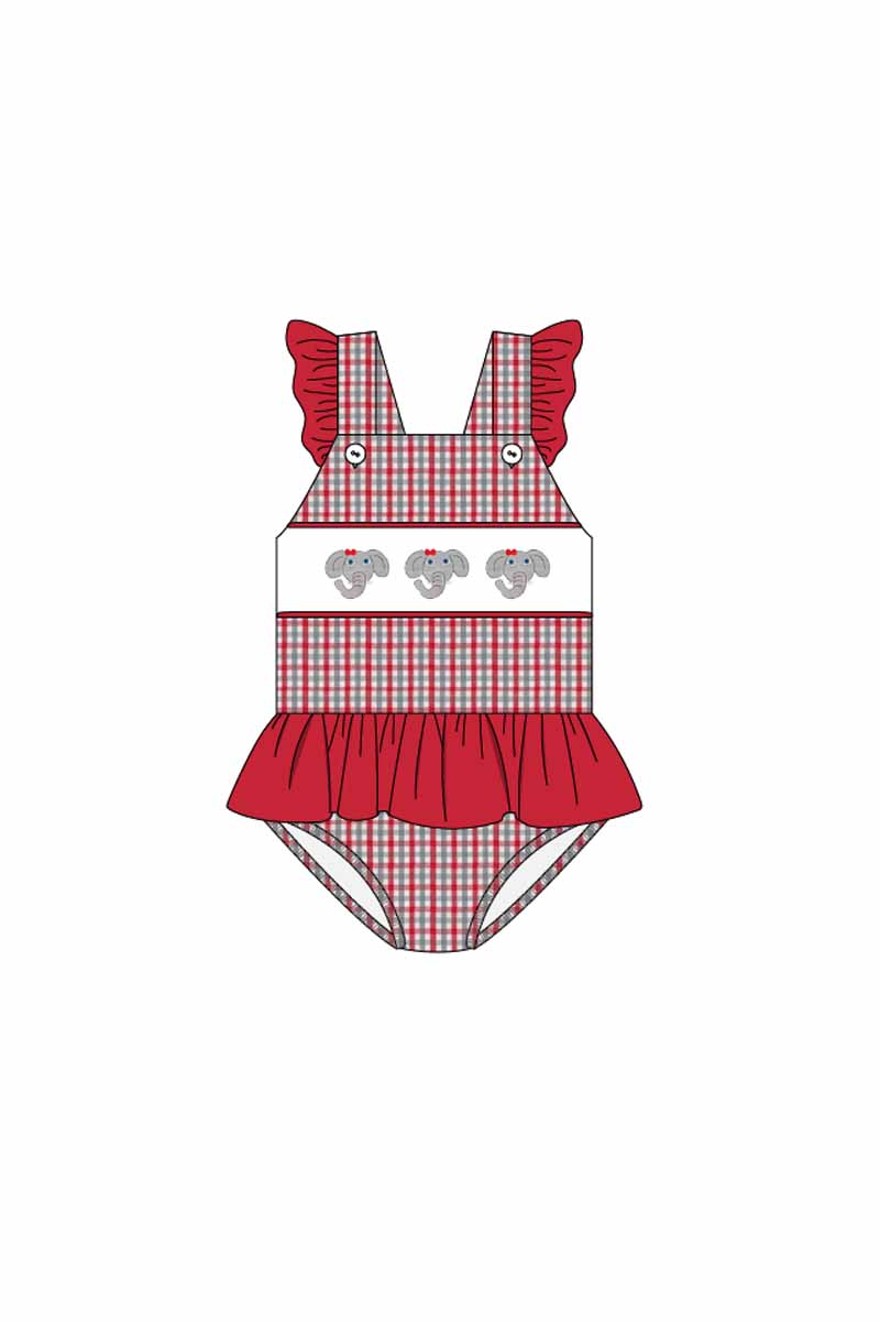 Alabama Embroidered 1 pc Girl Swimsuit Magic Group
