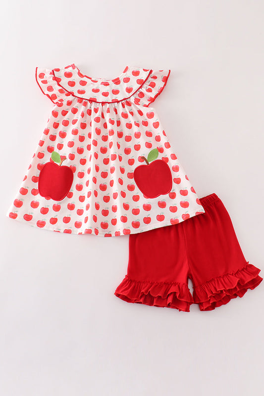Red Apple Girl Set Honeydew
