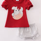 Alabama Applique Bloomer Set Honeydew