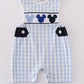 Blue Character Plaid Boy Jonjon Honeydew