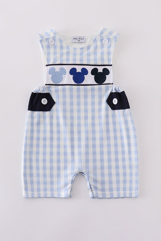 Blue Character Plaid Boy Jonjon Honeydew