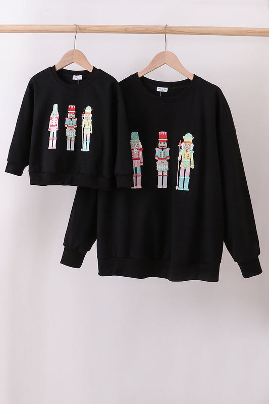 Black nutcracker sweater Honeydew