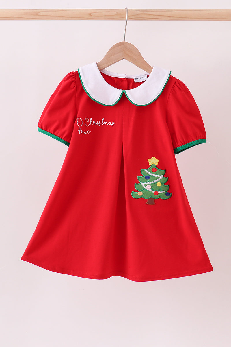 O' Christmas Tree Dress Honeydew