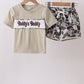 Camouflage Daddy's Buddy Smocked Boy Short Set Honeydew