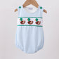 Blue Stripe Duck French Knot Boy Bubble Honeydew