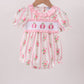 Pretty Chic Pumpkin Machine Smocked Ruffle Bubble southernsweetpea
