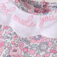 Pink Floral Embroidery "God Made you Special" Skirted Bubble Honeydew