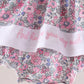 Pink Floral Embroidery "God Made you Special" Skirted Bubble Honeydew