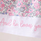 Pink Floral Embroidery "God Made you Special" Dress Honeydew