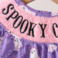 Purple Spooky Cute Smocked Ruffle Shorts Set Honeydew