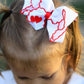Valentine's Red Heart Bow Rylee Faith