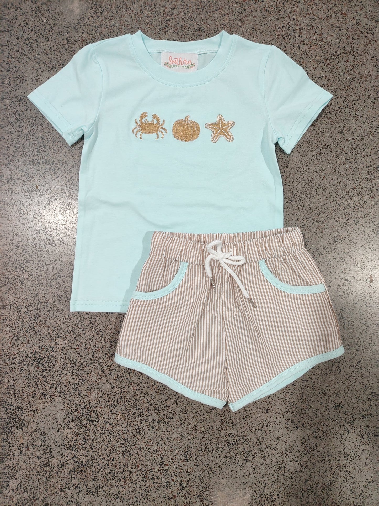 Coastal Fall SSP exclusive Boy Short Set Collection- Eta August Boyis