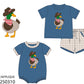 Duck Cowboy Applique Collection - Boy Short Set - eta July Boyis