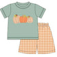 Green Pumpkin Applique Collection- Eta August Boyis