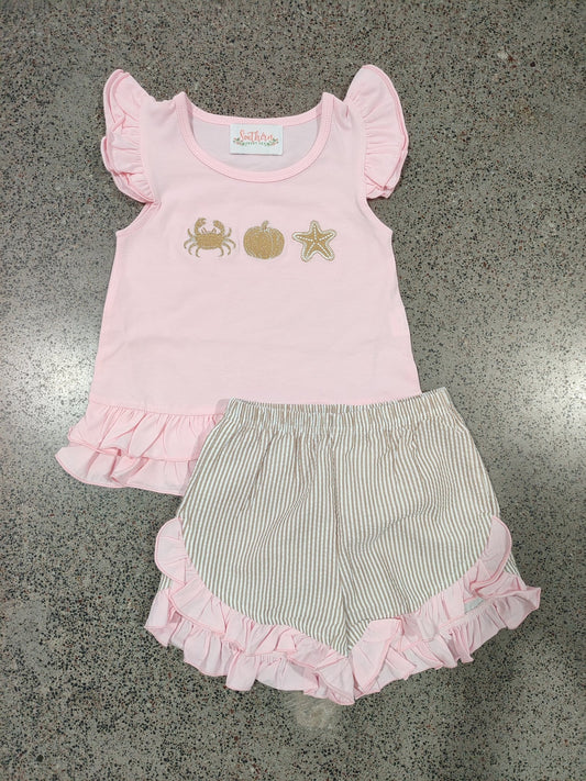 Coastal Fall SSP exclusive Girl Short Set Collection- Eta August Boyis