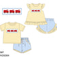 Yellow Fire Fighter Collection - Boy 2 Pc Set Boyis