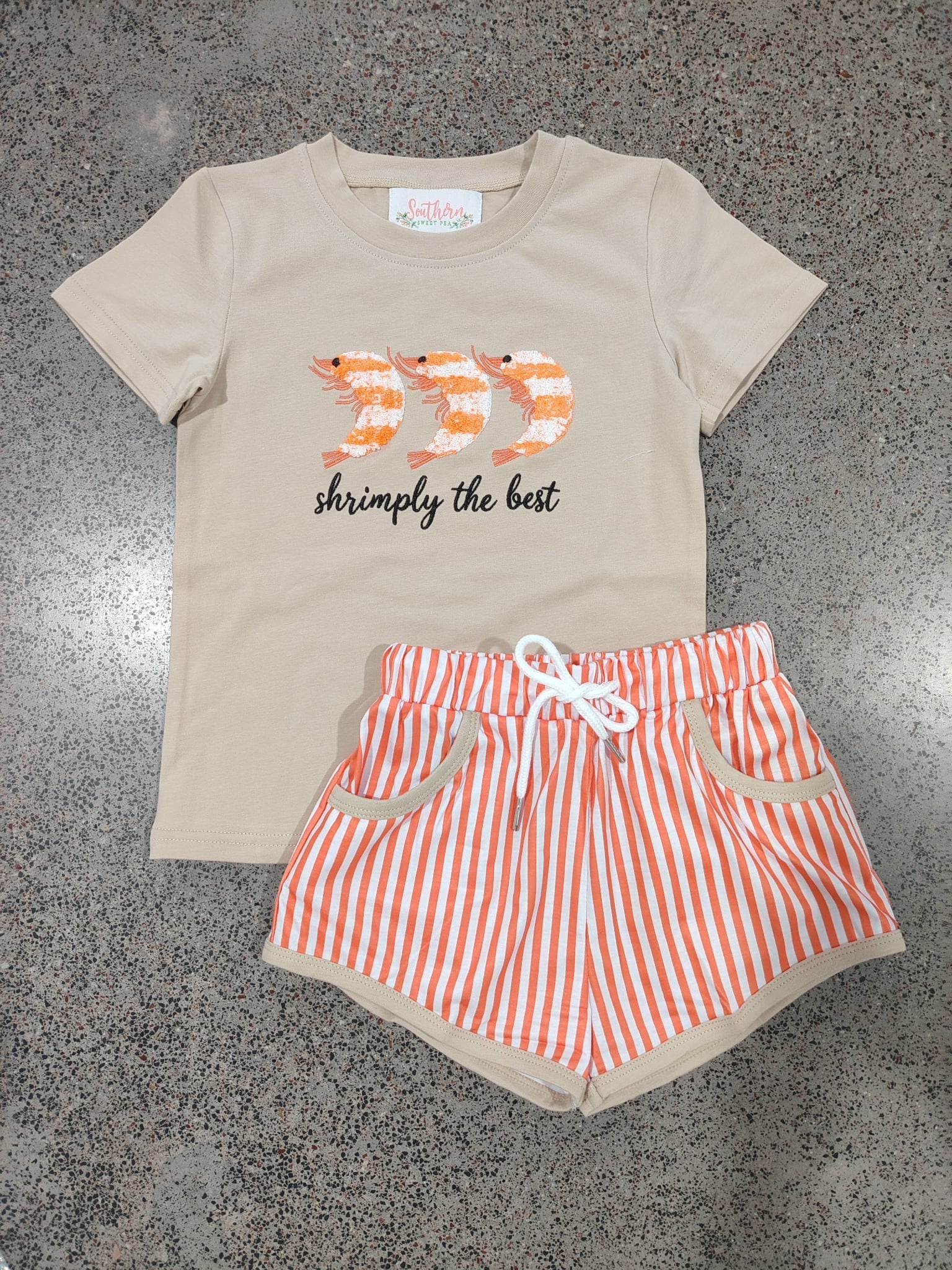 Shrimply the Best SSP exclusive Boy Short Set Collection- Eta August Boyis