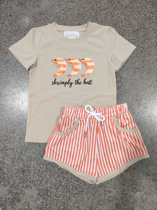 Shrimply the Best SSP exclusive Boy Short Set Collection- Eta August Boyis