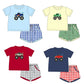Boy Monster Trucks Boy Shorts Sets Collection - ETA February Boyis