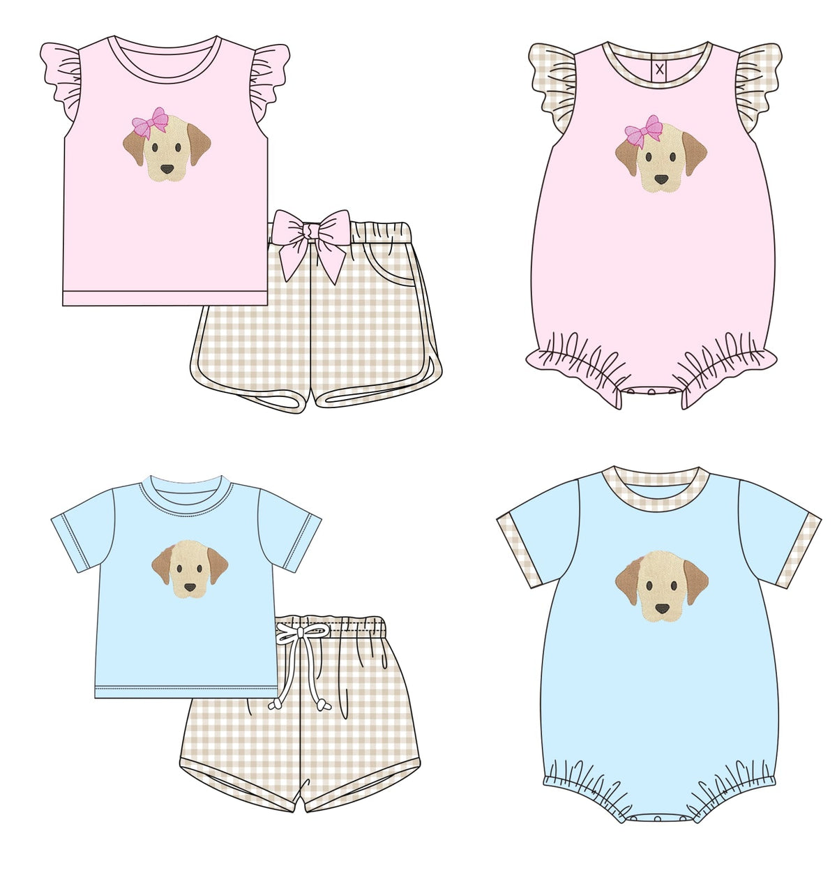 Pastel Puppies Sibling Collection - ETA February Boyis