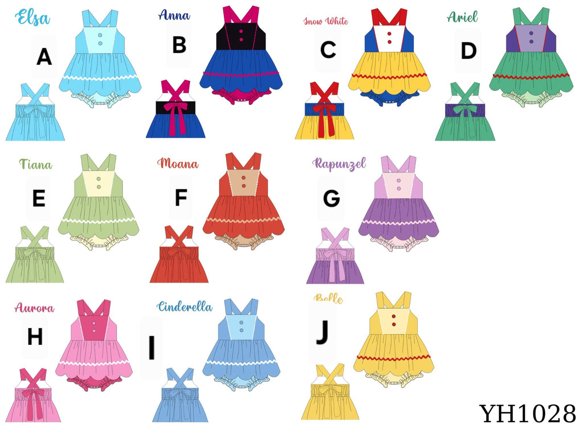 Princess Rompers Collection - ETA February Boyis