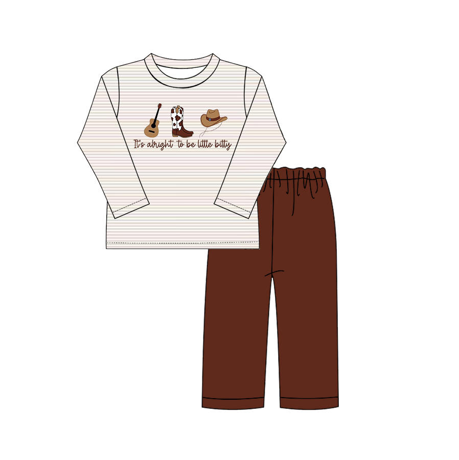 To Be Little Bitty Summer Boy 2 Pc Set - eta late August Auraquise