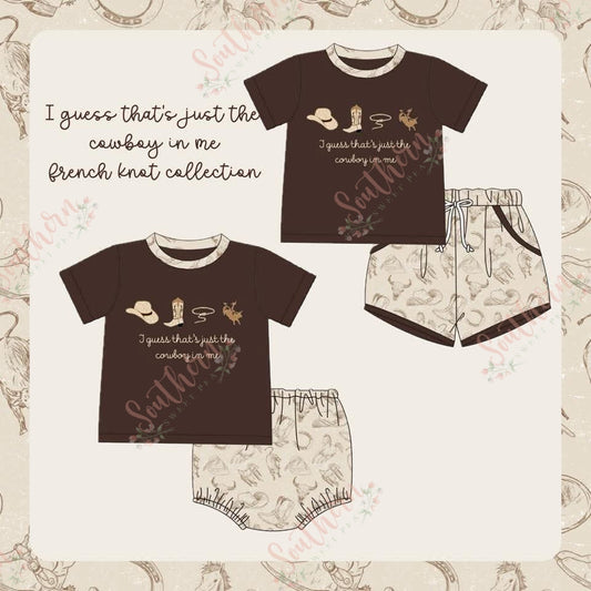 Guess thats just the cowboy in me Collection - eta September Boyis