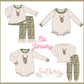 Tan Camo Deer Applique Collection - ETA January Boyis