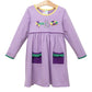 Mardi Gras Trio Dress Smock Candy