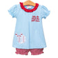 Take Me Out To The Ball Game Pleat Bloomer Set Smock Candy