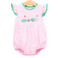 Gone Golfing Flutter Girl Bubble Smock Candy