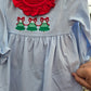 Christmas Tree Trio Bloomer Set Smock Candy