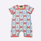 Crabby Anchor Boy Print Romper Clover Cottage