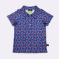 Merica Truck Boy Print Collared Shirt Clover Cottage
