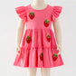 Strawberry Sequin Pink Dress Clover Cottage