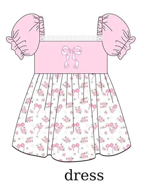 Pink Bow Floral Cottage Collection - eta August Boyis