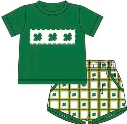 Green Clover Embroidery Collection - ETA December Boyis