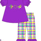 Mardi Gras Plaid Pants Set Collection - ETA December Boyis