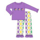 Mardi Gras Fleur De Lis Pants Set Collection - ETA December Boyis