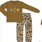 Brown Camo Deer Duck Fish Embroidery Collection - ETA January Boyis